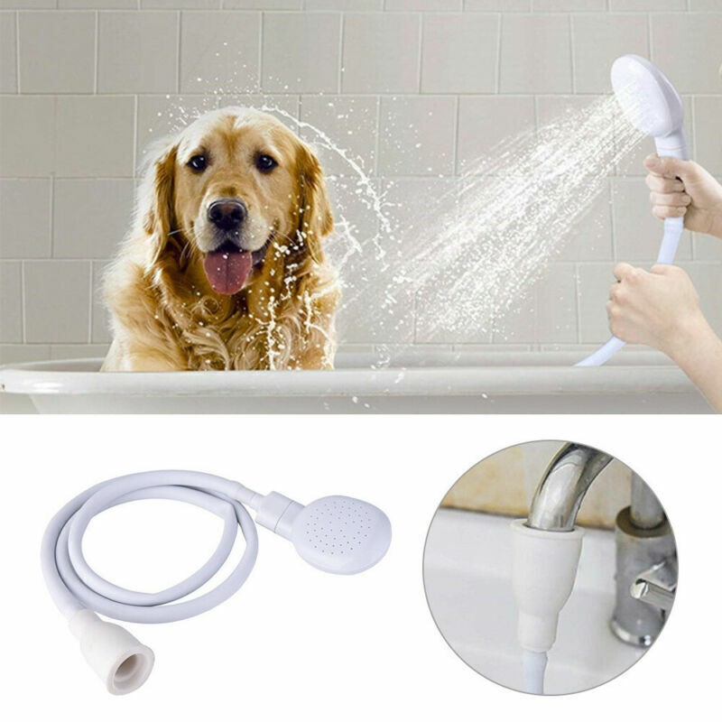 3M Push On Single Tap Bath Sink Shower Head Hose Kit For Hairdresser Pet