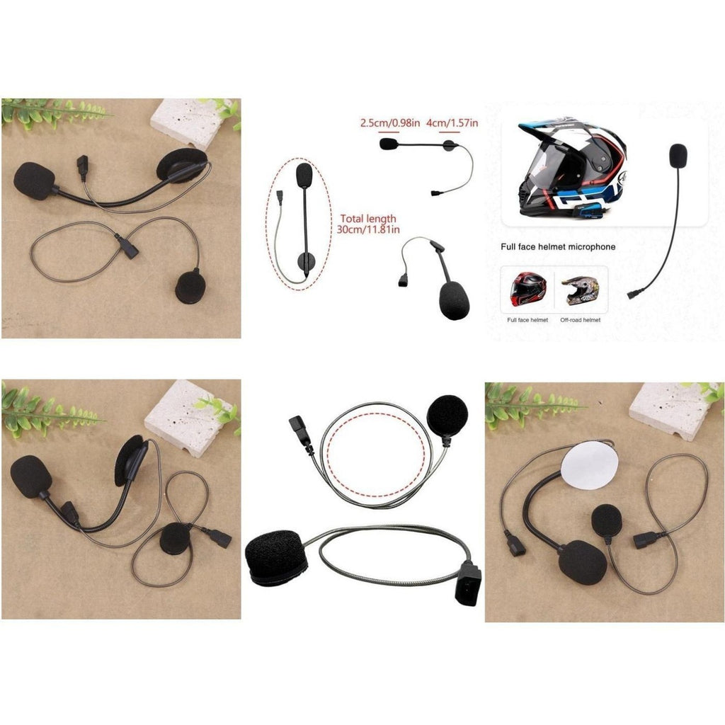 Cardo Replacement Soft Hard Boom Microphone with Noise Cancelling Technology