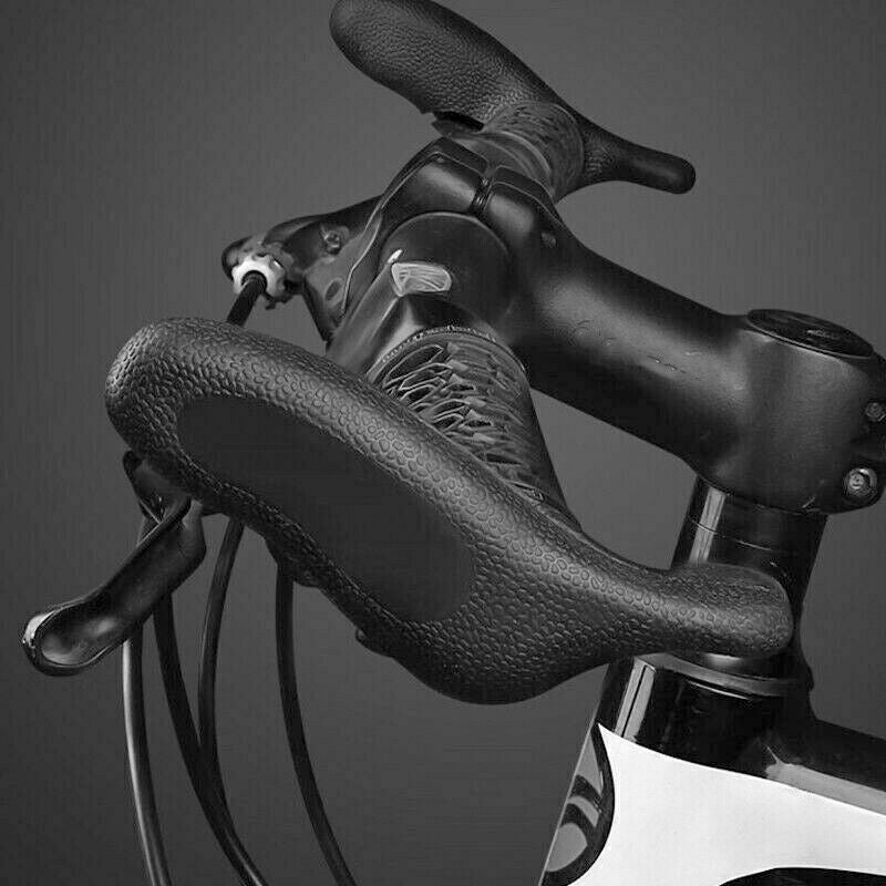 1 Pair Ergonomic Bar End Handlebar Grips Cycling Bicycle Mountain Bike MTB MC