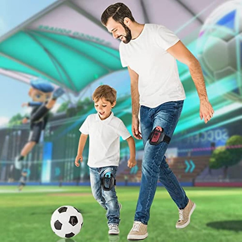 2PCS/1PCS Leg Strap for Sports Soccer JoyCon Switch OLED Controller Adjustable