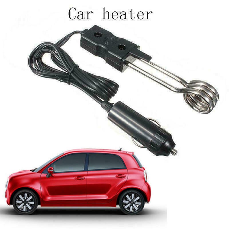 3* 12V TRAVEL IMMERSION HEATER Car/Van/Lorry/Transit Soup/Tea/Coffee/Baby Bottle