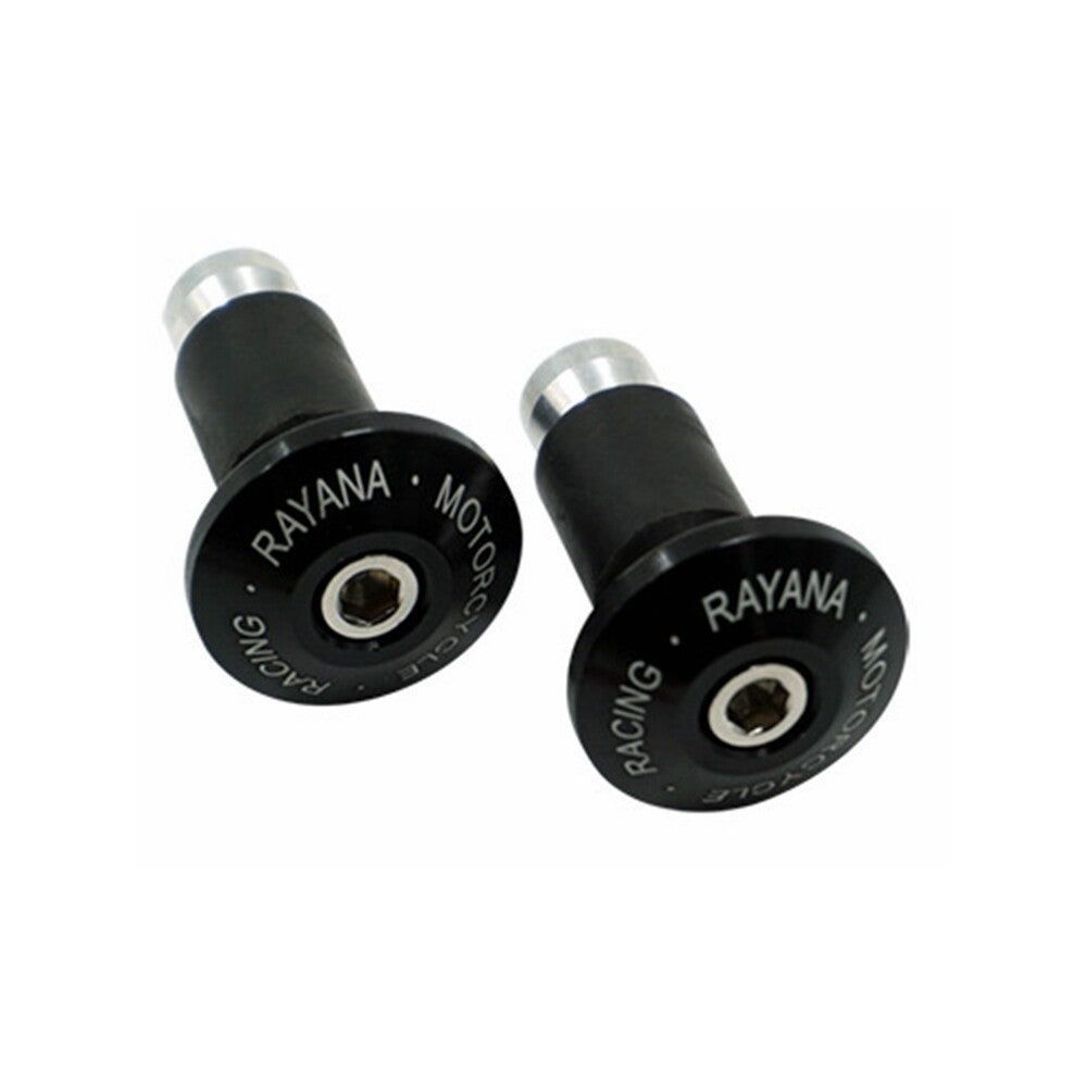 Universal Motorcycle Motorbike Bar Ends Handlebar End Weights Red Silver Black