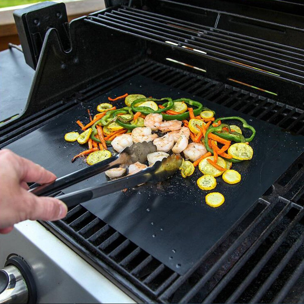 BBQ Grill Mat Paper Resistant Reusable Non-Stick Barbecue Baking Mat