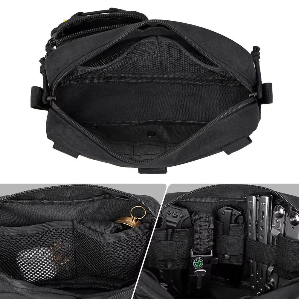 1000D EDC Pouch Molle Organizer Bag Multiple Pockets Utility Tool Storage Case
