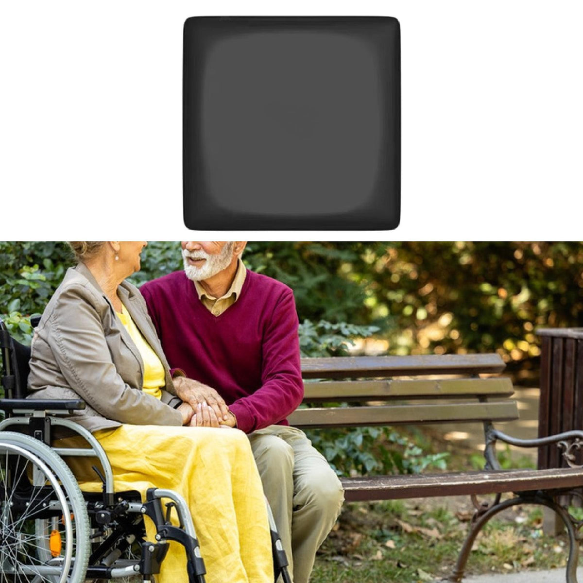 PU Commode Seat Cushion for Bedside Commodes Toilet Cushion for Disabled