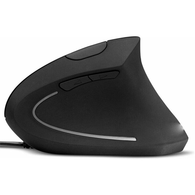 USB Wired Vertical Mouse Ergonomic Optical 1000 / 1600 DPI 5 Buttons