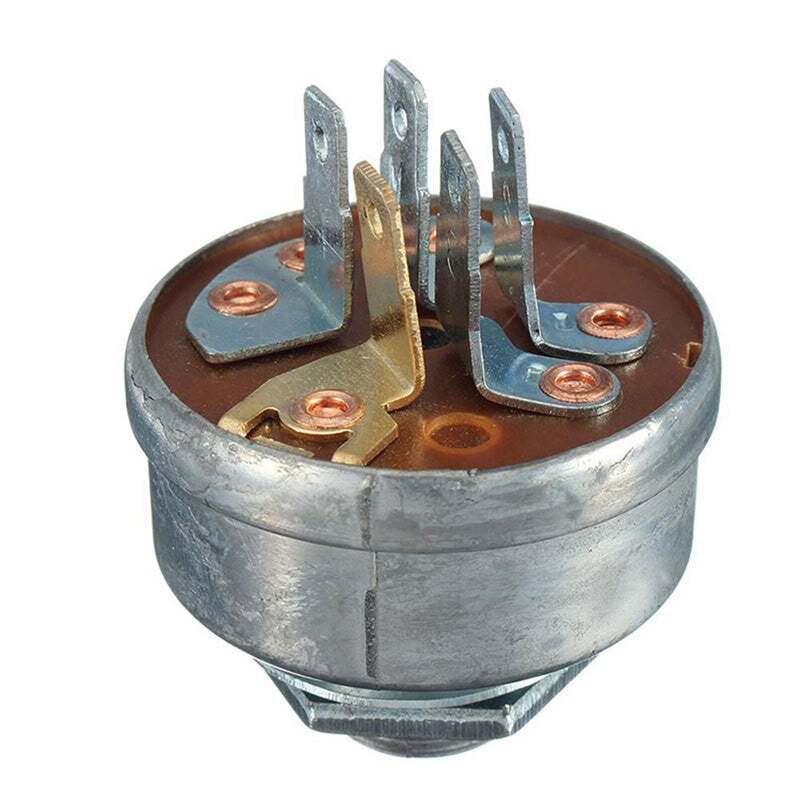 5 Spade Ignition Starter Switch & 2 Keys For MTD 725-0267A Ride On Tractor Mower