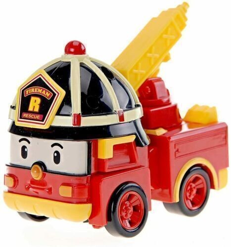 Car Action Figure Gift Robocar Toys 6Pcs POLI ROY AMBER HELLY Robot Transformers