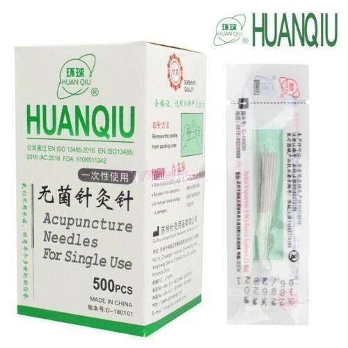 Acupuncture Spring Handle Needles with guide tube 500 massage Treat