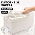 White Non-woven Disposable Sheets 100Pcs, Beauty Salon Massage Table Covers