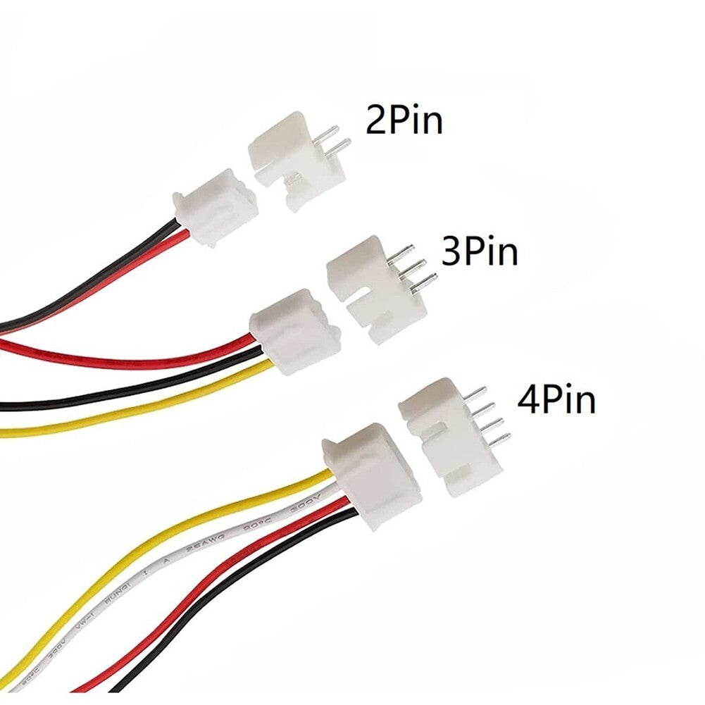 450PCS JST PH 2.0mm 2/3/4 Pin Connector Plug Male Female Kit Set NEW