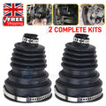 2X CV BOOT KIT STRETCHY UNIVERSAL FIT DRIVE SHAFT GATOR JOINT BOOT STRETCH SET