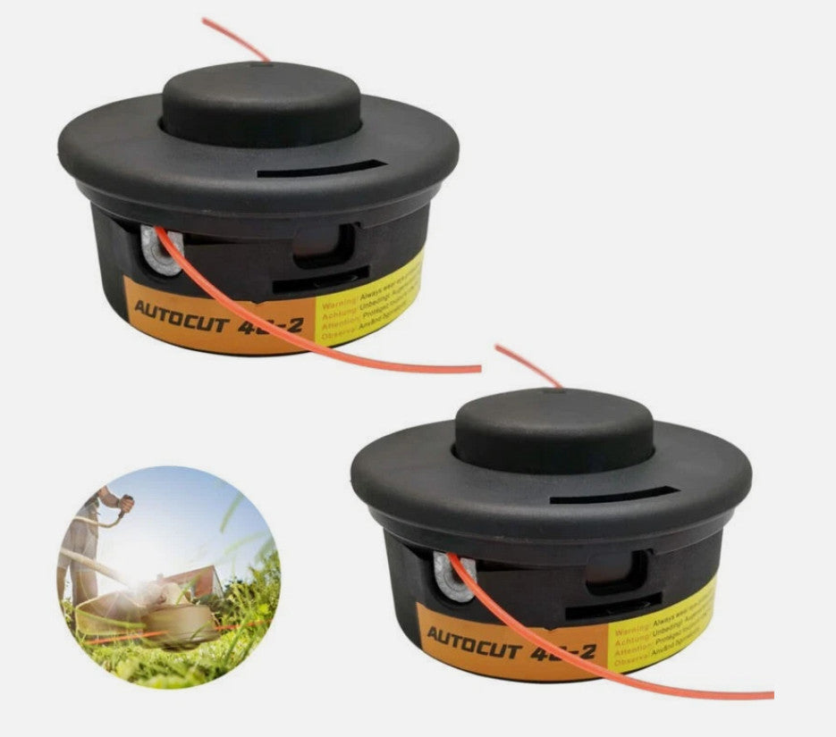 2X Strimmer Head for Stihl Autocut 40-2 FS160 FS220 FS280 FS350 FS400 FS460