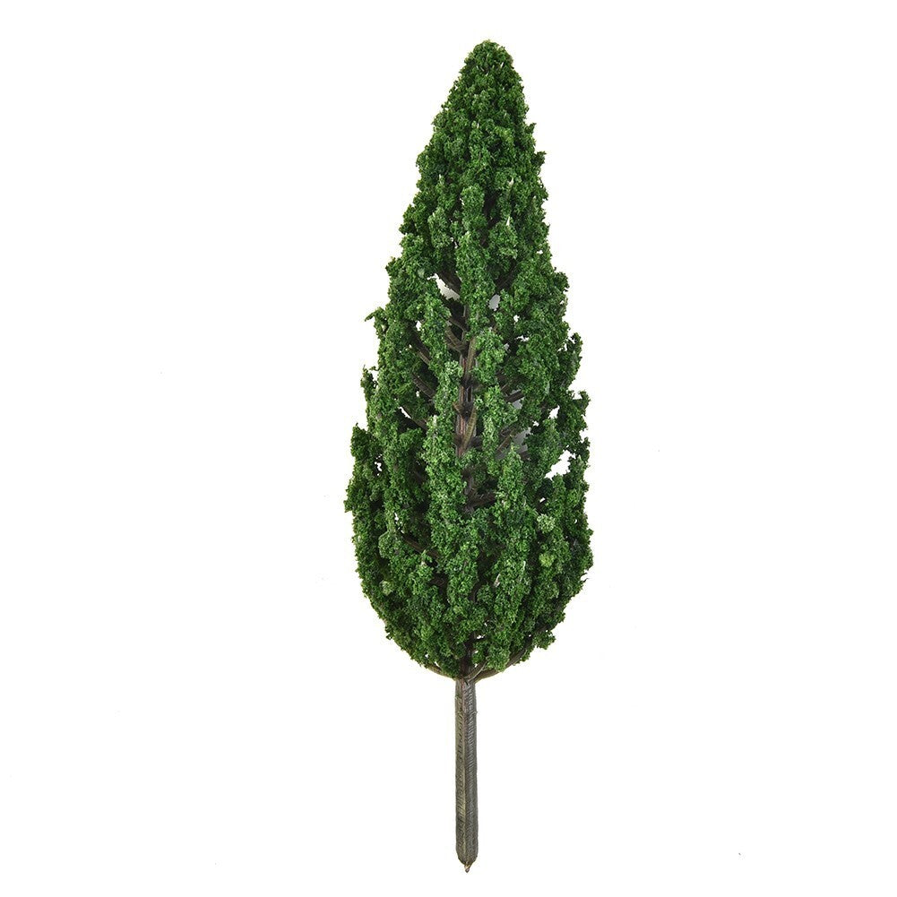 10x Model Pine Trees 15cm High For Scale Railway Scenery Layout Wargame Decor UK