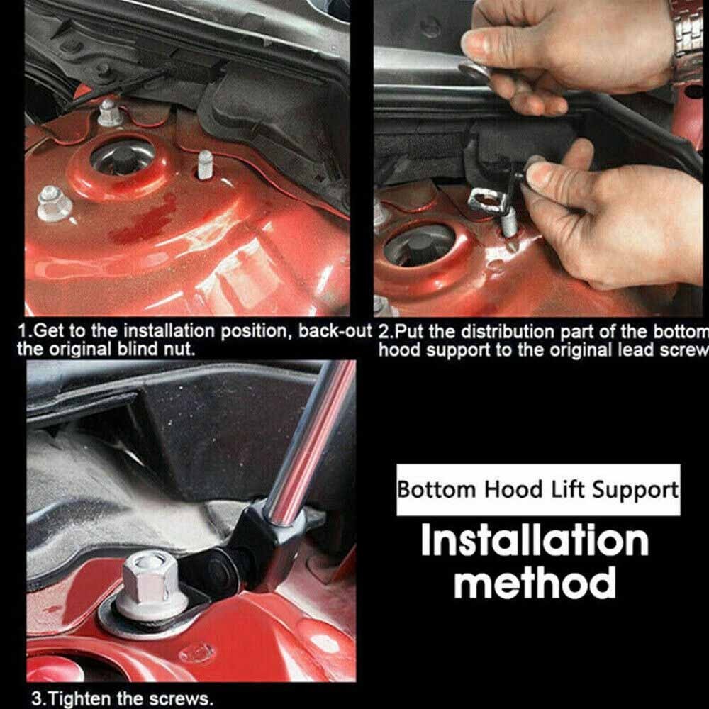 2x Tailgate Boot Gas Struts For Suzuki Alto 2009-2014 Nissan Pixo 2009-2013