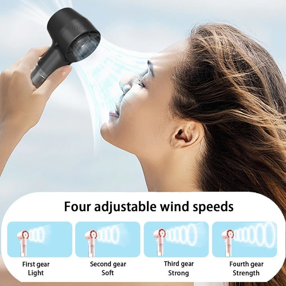 Handheld Fan Spray Fan with Water Mist - Personal Cooling