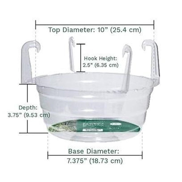 Hanging Basket Saucers for Plants, Saucers for Hanging Baskets