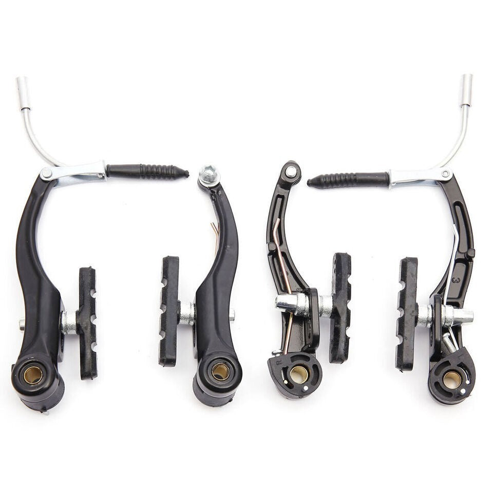 6PCS V Brake Complete Sets Front Rear Lever kit BMX MTB Bike Bicycle Brake Sets