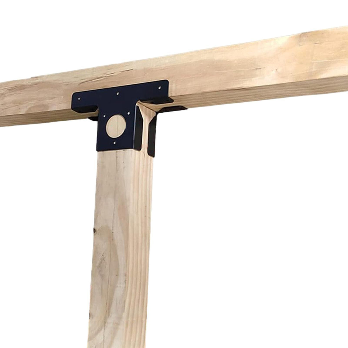 2pcs 3 Way Pergola Brackets Durable Gazebo Accessories Metal for 4x4 Wood Post