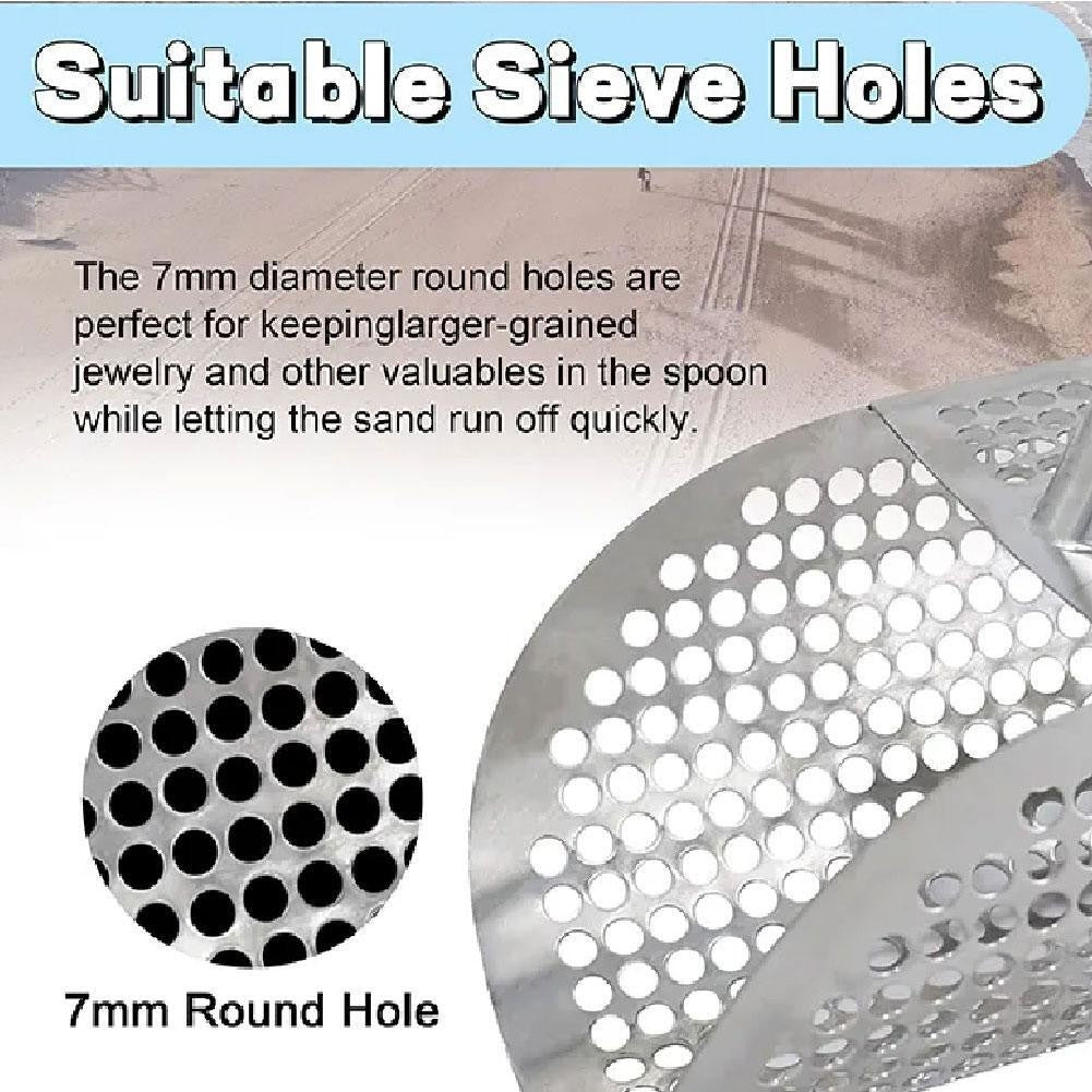 Hot Sell Sand Scoop for Metal Detecting Metal Detector Beach Finds Scoop Equipme