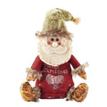 3D Packaging Snowman Santa Claus Present Bag Xmas Decor Apple Gift Zipper Bag 1x