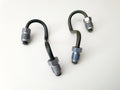 1 PAIR REAR BRAKE PIPES FOR VW GOLF 5&6 PASSAT SKODA SEAT AUDI A3 TRW CALIPER