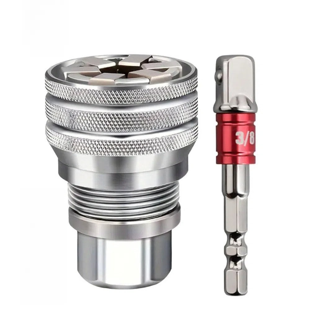 Adjustable Socket Wrench Set 3/8" Drive Socket Adapter  Universal Tool