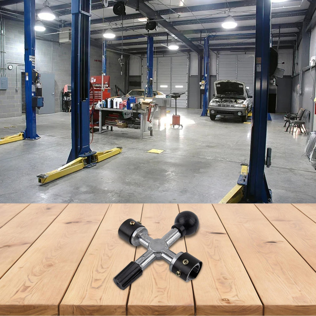Automotive Battery Terminal Cleaner with Dual Scrapers for Thorough Maintenance