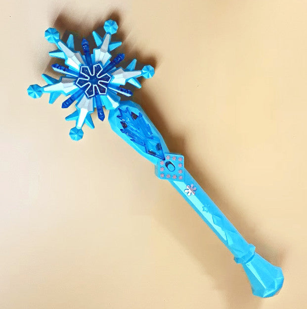 *Princess* Snowflake Glow Wand Light Up Stick For Kids Birthday Halloween Party