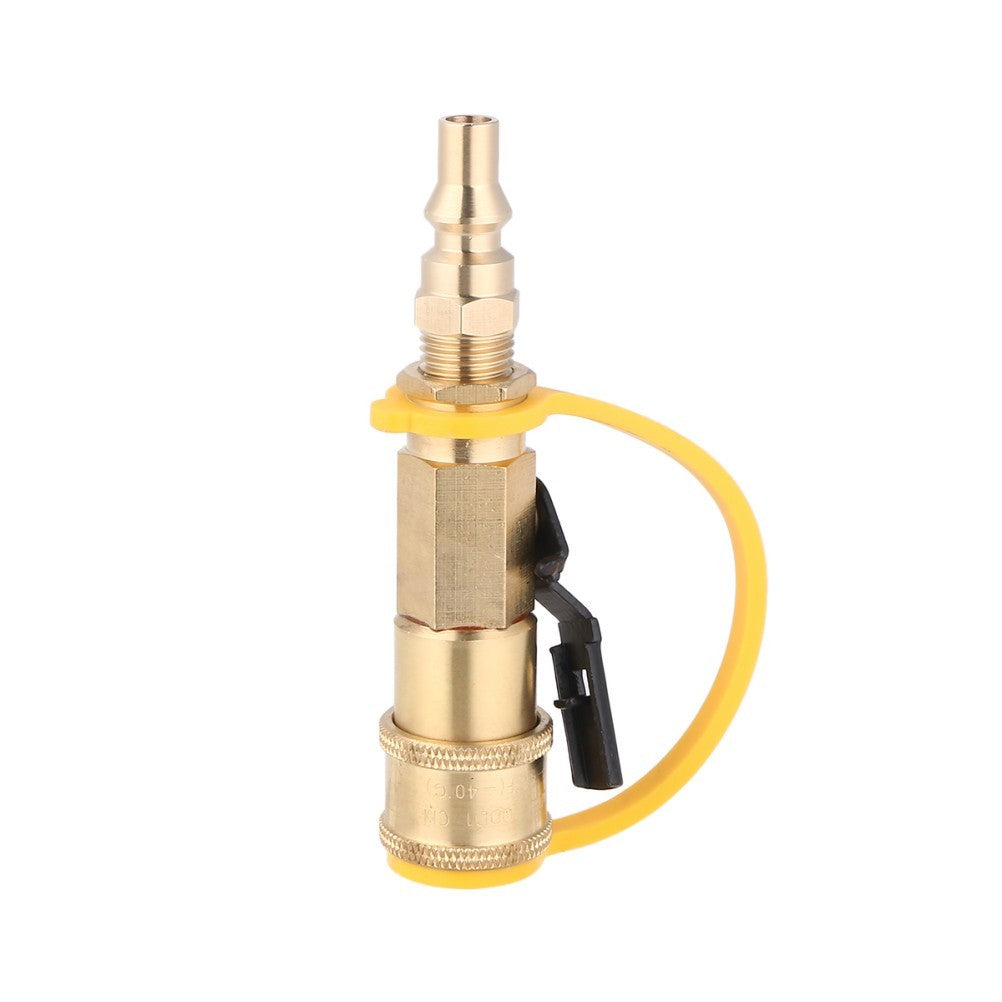 1/4 Inch Quick Gas Propane Ball Quick Regulator Connector for Outdoor Picnic BBQ
