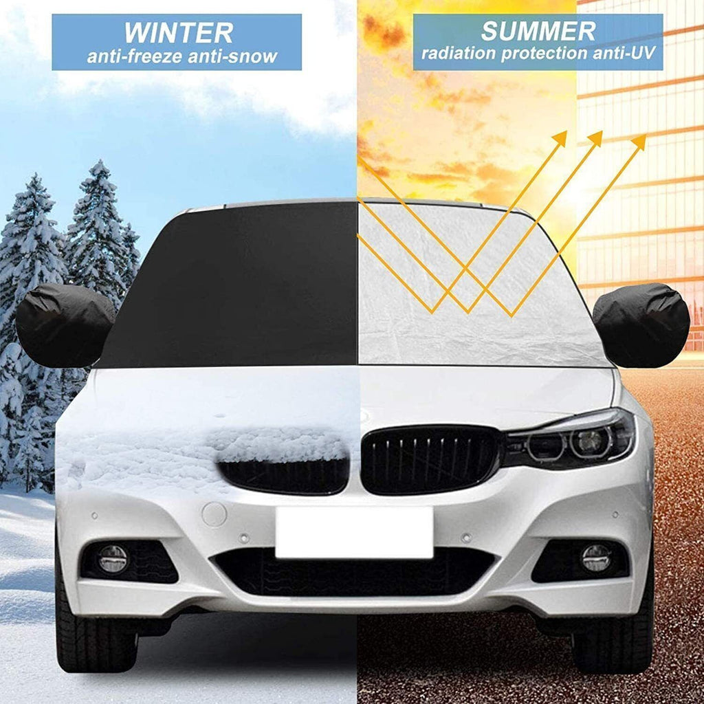 Magnetic Car Windscreen Cover Protective Windshield Cover Frost Sun Shade