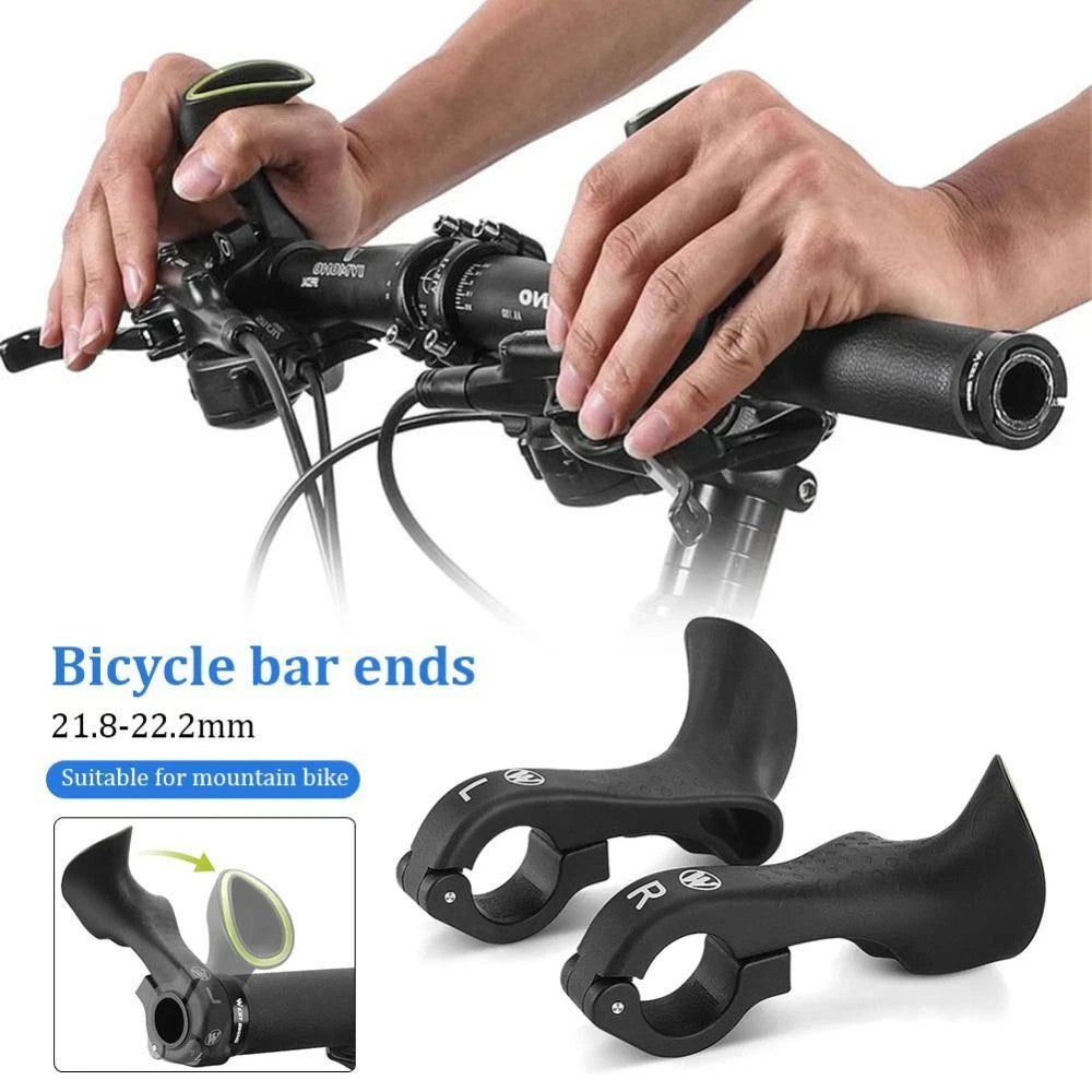 Ergonomic Design MTB Bicycle Inner Bar ends Road Mountain Bike Grips Durable UK
