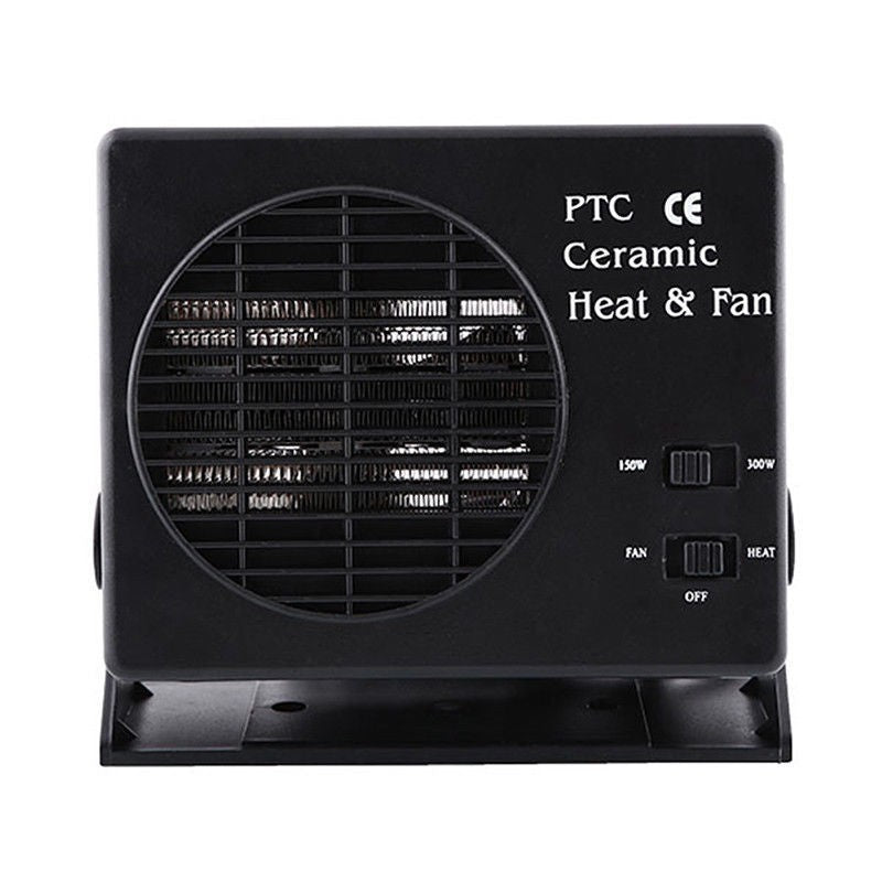 300W/150W DC 12V Switch Ceramic Car Fan Heater Heating Warmer Defroster Demiste