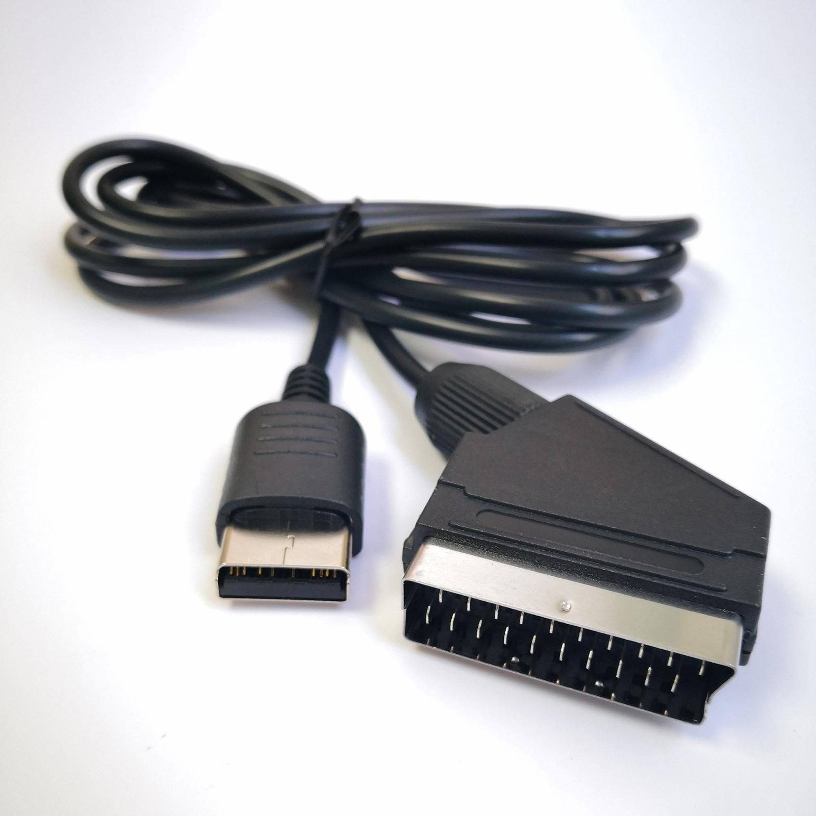 SCART Cable with USB Cable Replacement 6ft Length Portable SCART Wire Cable