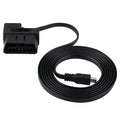 OBD2 Diagnostic Cable 16pin Diagnostic Extension Adapter to Mini USB Cable
