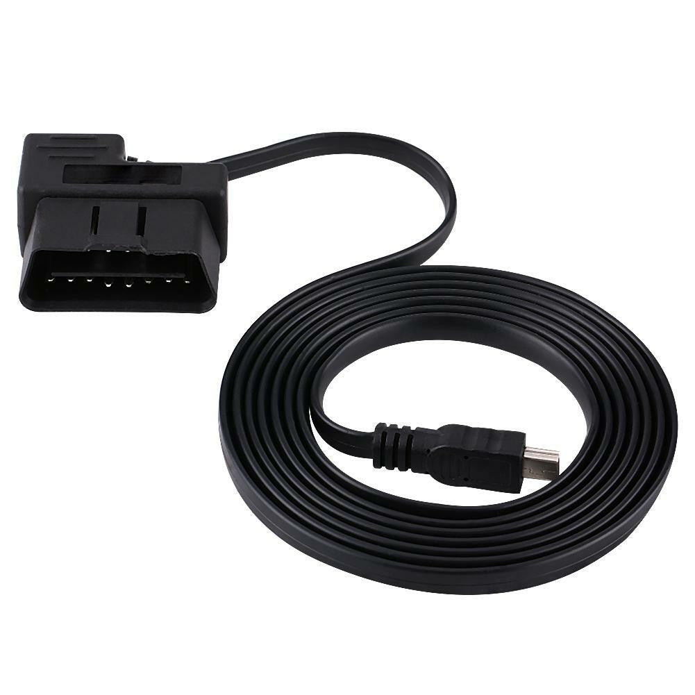 OBD2 Diagnostic Cable 16pin Diagnostic Extension Adapter to Mini USB Cable