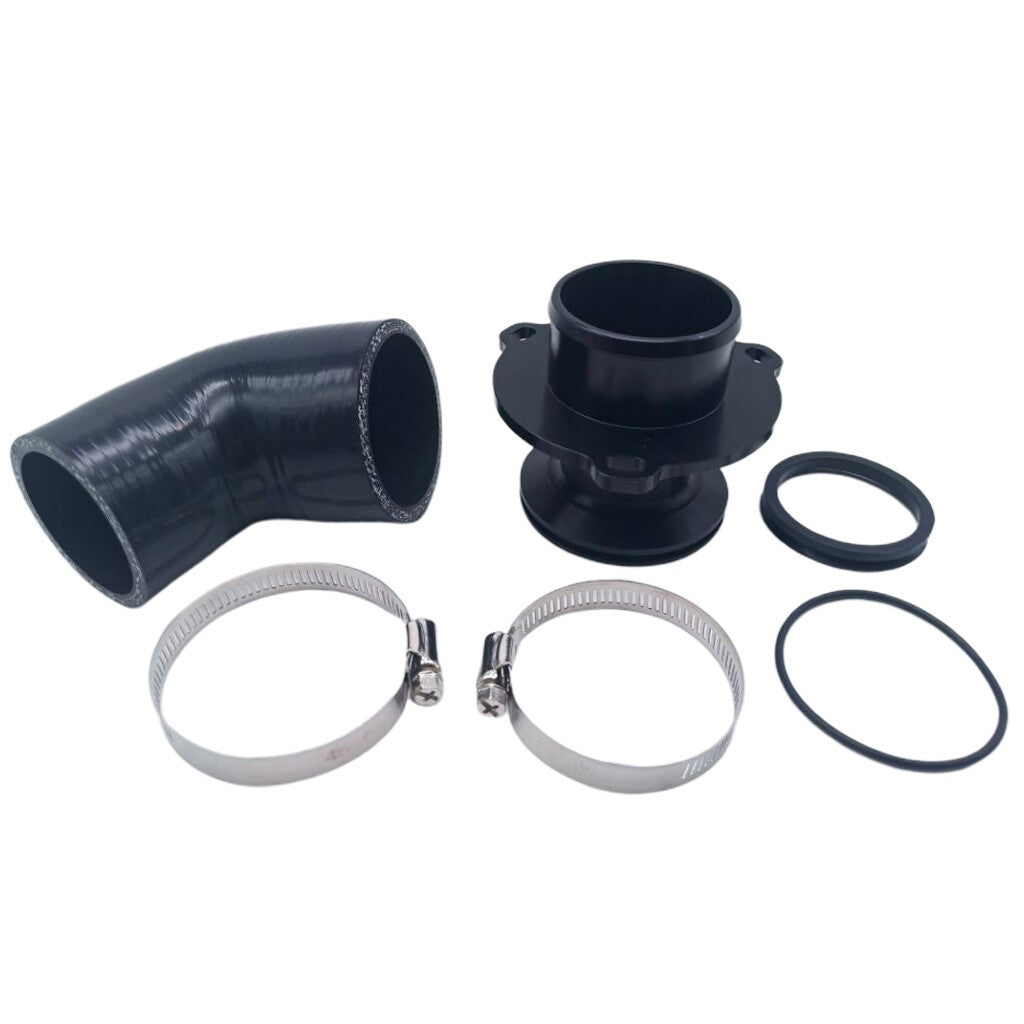 Turbo Muffler Delete & Outlet Hose For K03 VW & Audi FSI BPY MK5 8P B6 2.0 T.*