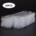 50Pcs PVC Transparent Box Display Case for Collectibles Dolls Action Figures