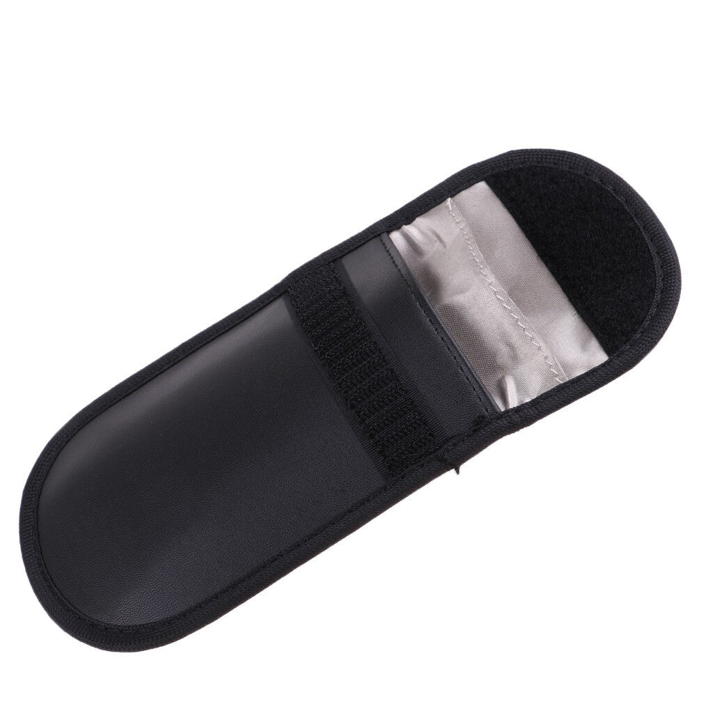 Keyless Entry Car Key Fob Signal Blocker Guard Protector Faraday Bag Pouch Black