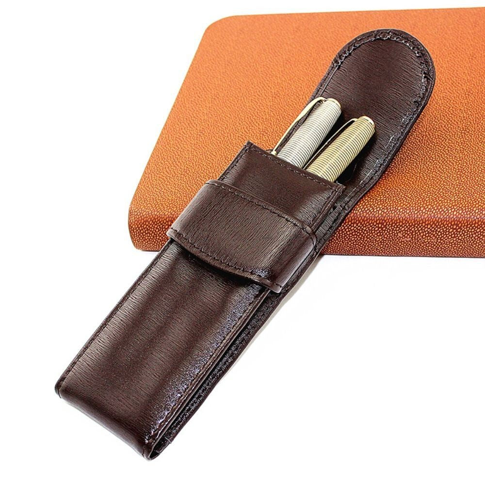 Fountain Pen / Roller Pen Pencil Case Pen Bag Leather Pen Pouch/Holder