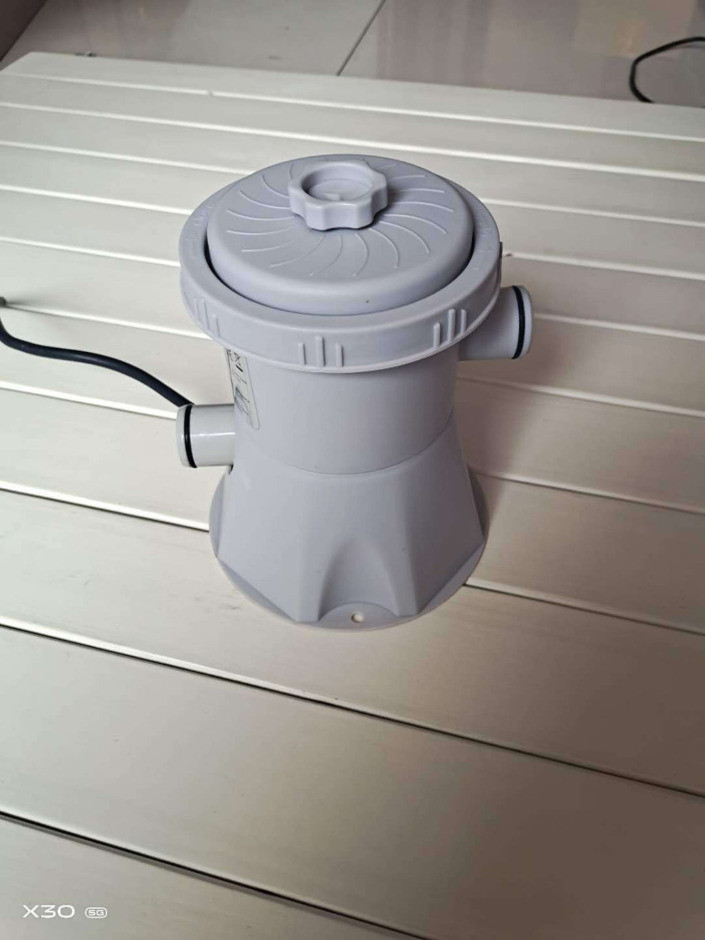 Electric Swimming Pool Filter Pump Set 300 Gallon Capacity UK