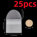 25x Single Pocket Coin Sleeves Holders 2inch Coin Flips Plastic Coin Protector