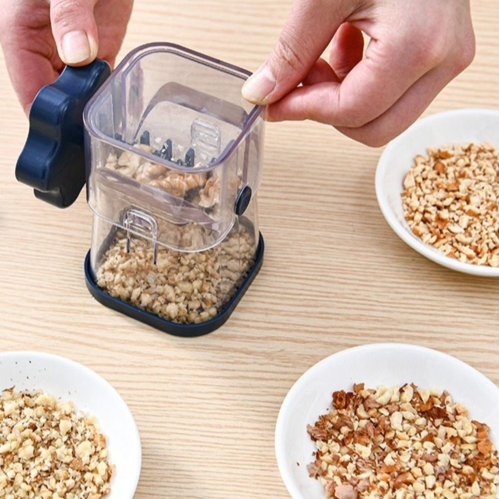Manual Nut Grinder Hand Crank Nut Chopper Nut Shredder Almond Walnut Crusher