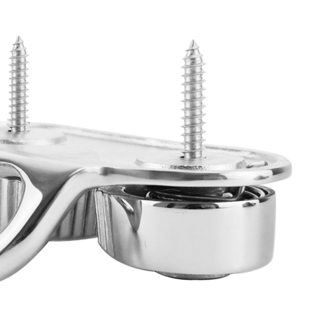 Marine Boat Stainless Steel 3-15mm Rope Junior Clam Cleat Jam Cleat