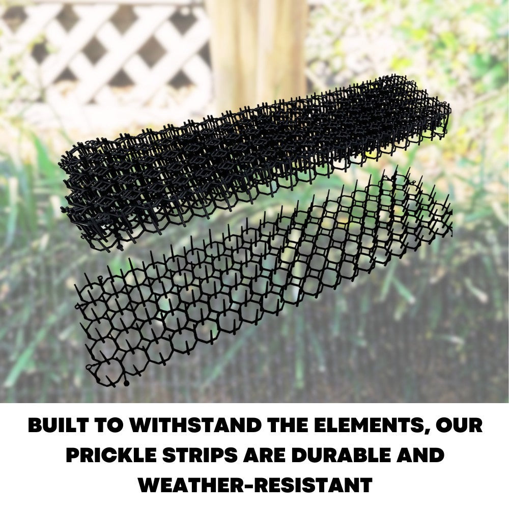 6 X Garden Prickle Strip Stop Digging Spike Anti Dog Cat Repellent Mat 49 x 14cm