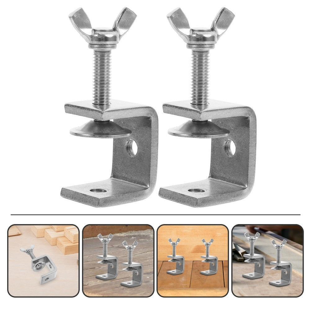 2pcs -clamp Heavy-duty Woodworking Clamp High Strength C Clamps For