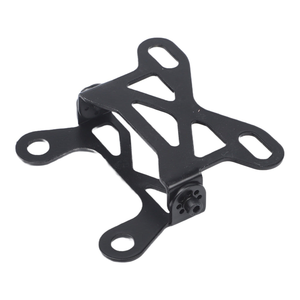 Sleek Black Motorcycle Instrument Bracket for Easy Speedometer Fitment