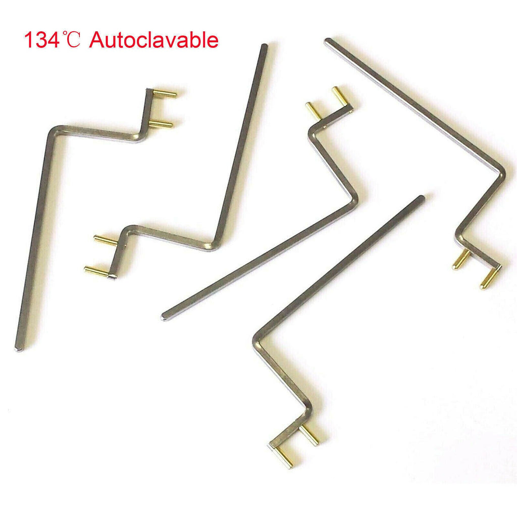 5 Pcs Dental X Ray Holder Posterior Aiming Bar Metal Indicator Arm-XCP Rinn