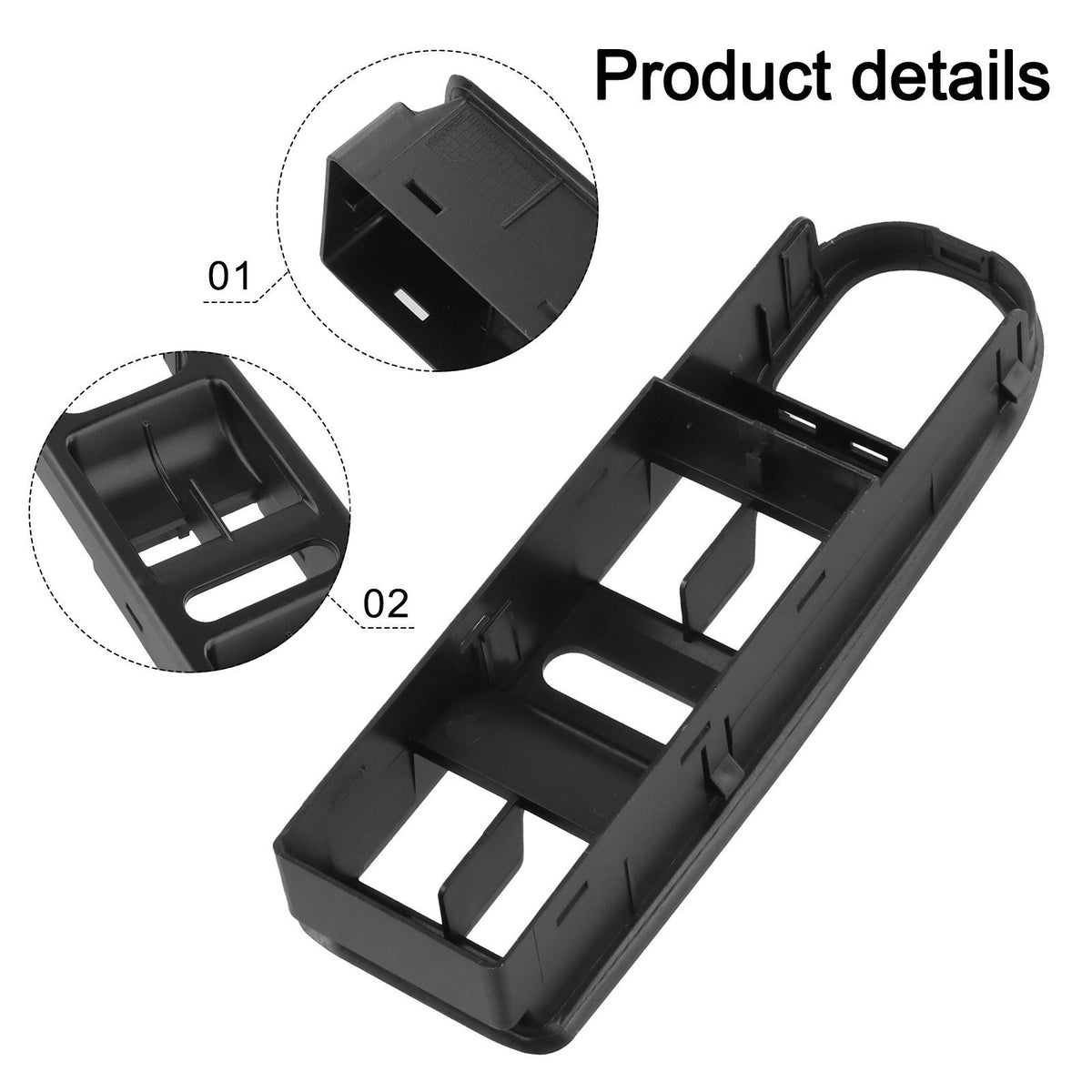 For Golf 6 Window Control Panel Bezel Replacement Switch Base 5K0867255A