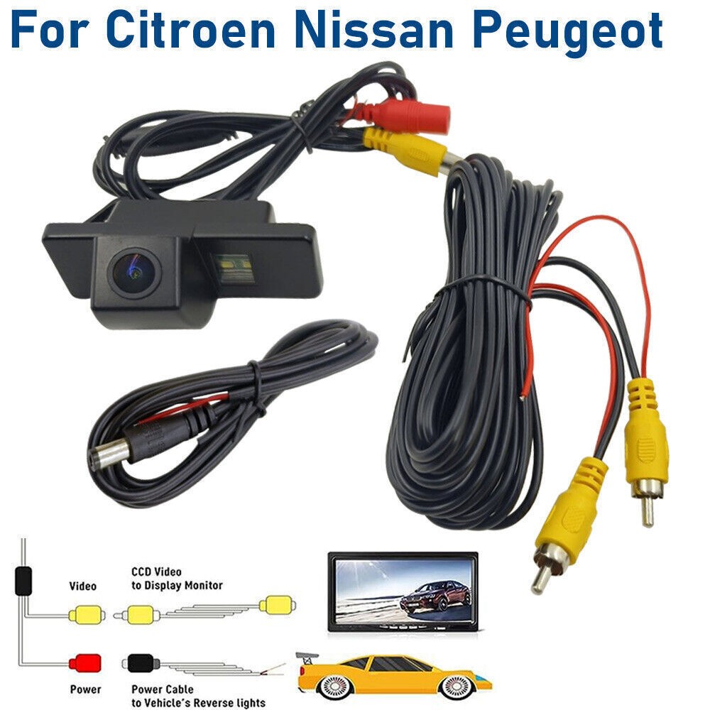Car Reverse Camera For Peugeot 1007 2008 208 3008 307 308 406 407 Number